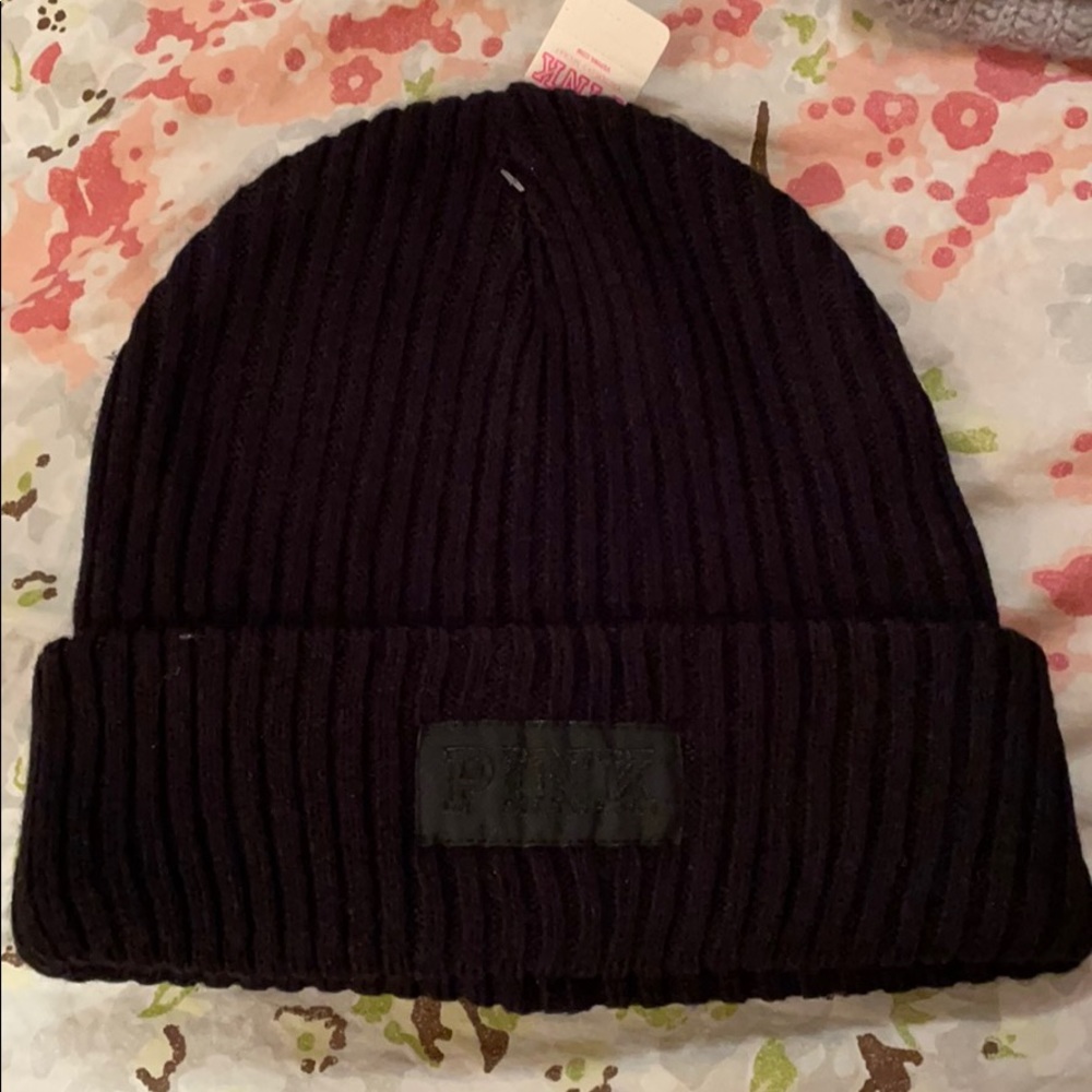 Black Pink Beanie